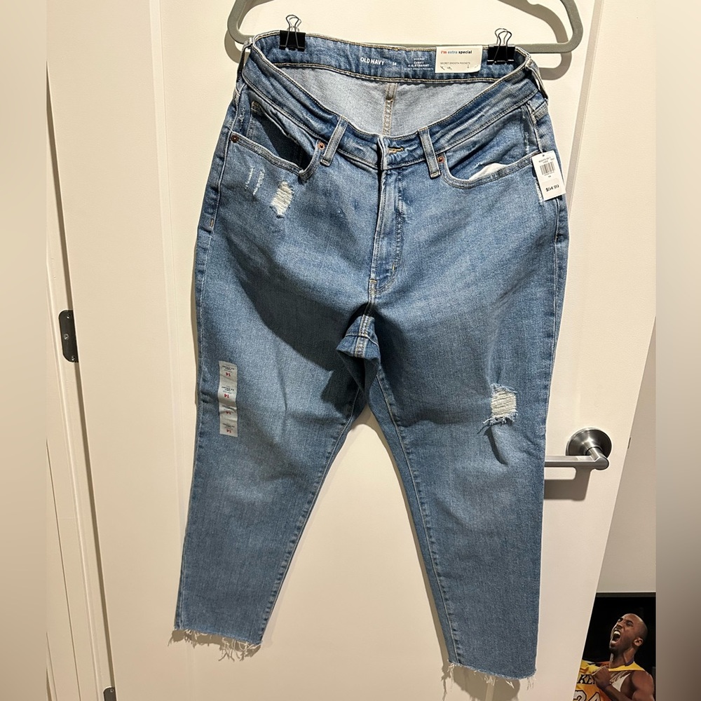 Old Navy High Rise Curvy Straight Jean